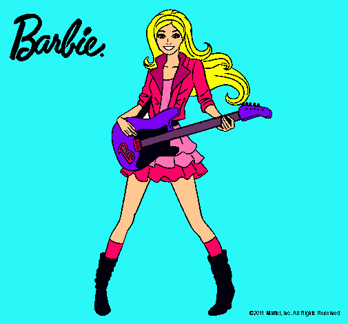 Barbie guitarrista