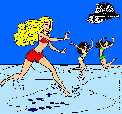 Barbie de regreso a la playa