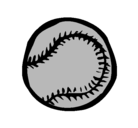 Dibujo Pelota de béisbol pintado por joaco6