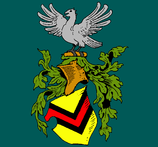 Escudo de armas y aguila 