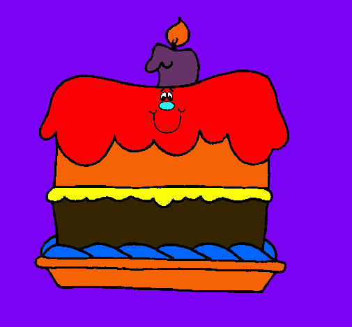 Pastel de cumpleaños