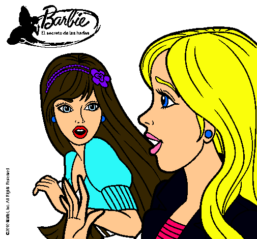 Barbie sorprendida