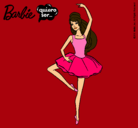 Dibujo Barbie bailarina de ballet pintado por korxao