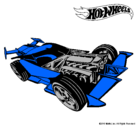 Dibujo Hot Wheels 9 pintado por peligro