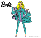 Dibujo Barbie de compras pintado por vanetxu