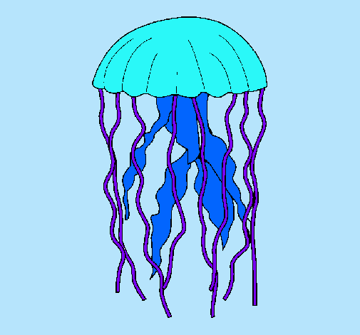 Dibujo Medusa pintado por abiga