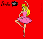 Dibujo Barbie bailarina de ballet pintado por andreuchi