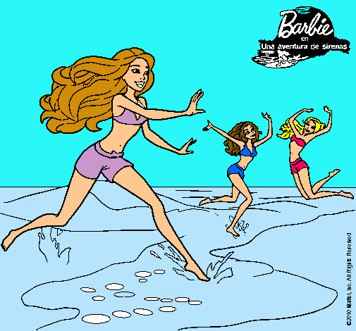 Barbie de regreso a la playa