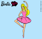 Dibujo Barbie bailarina de ballet pintado por zeniet