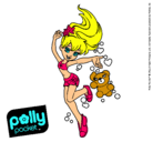 Dibujo Polly Pocket 14 pintado por ftimas