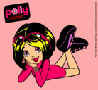 Dibujo Polly Pocket 13 pintado por andra