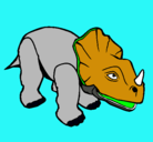 Dibujo Triceratops II pintado por nnnnn