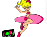 Dibujo Polly Pocket 3 pintado por rara