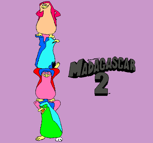 Madagascar 2 Pingüinos