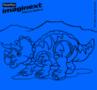 Dibujo Imaginext 13 pintado por sebastianito