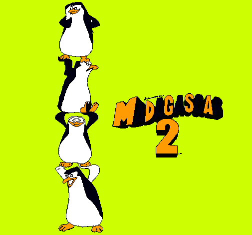 Madagascar 2 Pingüinos