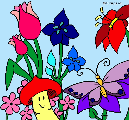 Dibujo Fauna y flora pintado por misha