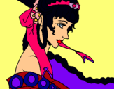 Dibujo Princesa china pintado por carolina-h-9