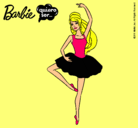 Dibujo Barbie bailarina de ballet pintado por Radost