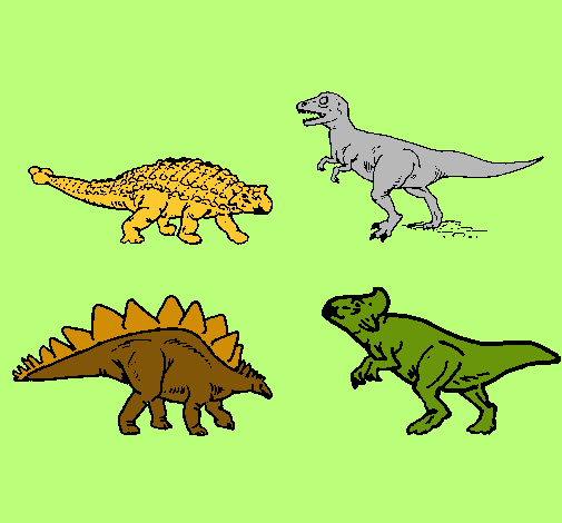 Dinosaurios de tierra