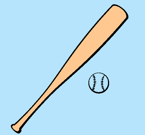 Bate y bola de béisbol