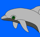 Dibujo Delfín pintado por simone