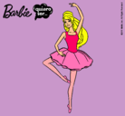 Dibujo Barbie bailarina de ballet pintado por nhuy