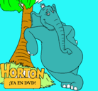Dibujo Horton pintado por emilioal