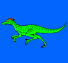 Dibujo Velociraptor pintado por Santiago01