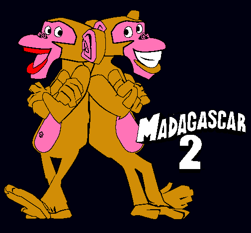 Madagascar 2 Manson y Phil 2