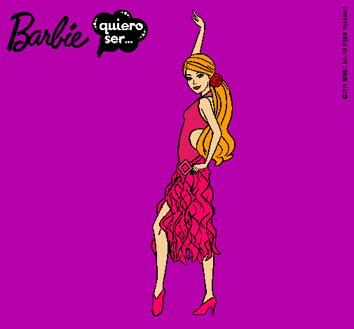 Barbie flamenca