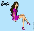 Dibujo Barbie sentada pintado por SuperSweet