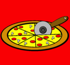 Dibujo Pizza pintado por 348ALEX