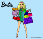 Dibujo Barbie de compras pintado por Maryamm2b2