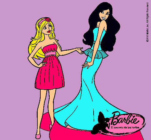 Barbie estrena vestido