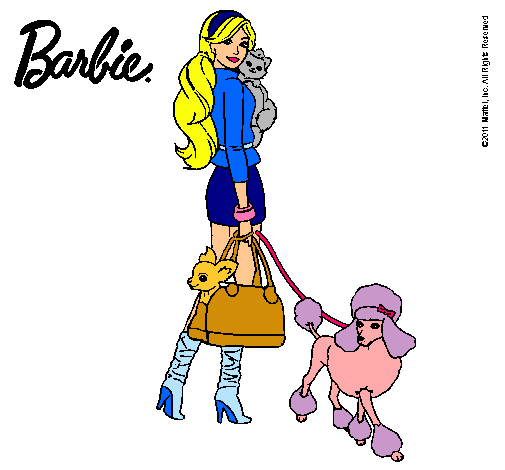 Barbie elegante