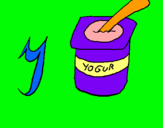 Dibujo Yogur pintado por juy7ujiiiiii