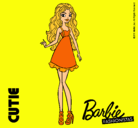 Dibujo Barbie Fashionista 3 pintado por _Danae_