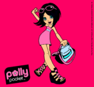 Dibujo Polly Pocket 12 pintado por primeraa