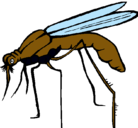 Dibujo Mosquito pintado por elisabed