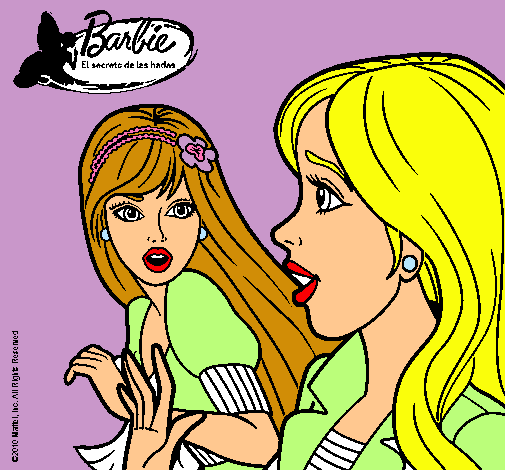 Barbie sorprendida