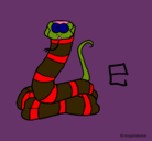 Dibujo Serpiente pintado por v4rg