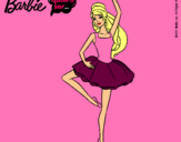 Dibujo Barbie bailarina de ballet pintado por yaiza4578124