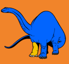 Dibujo Braquiosaurio II pintado por Lolo130306
