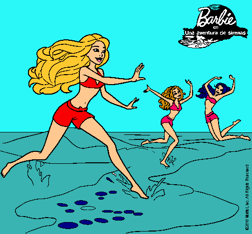 Barbie de regreso a la playa