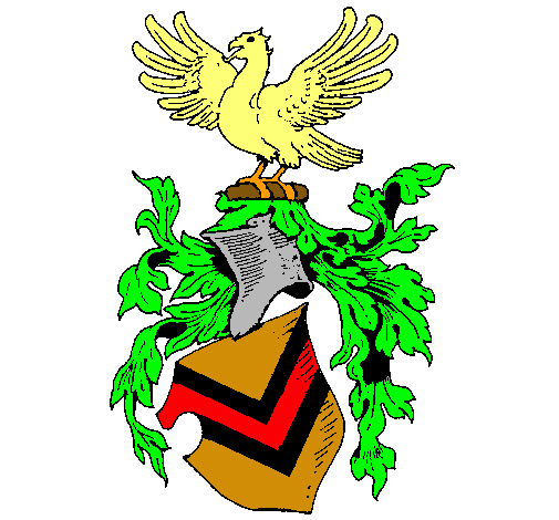 Escudo de armas y aguila 