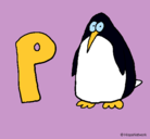 Dibujo Pingüino pintado por noe_2011