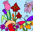 Dibujo Fauna y flora pintado por wsdfgh