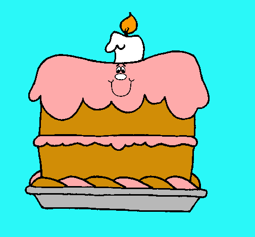 Pastel de cumpleaños