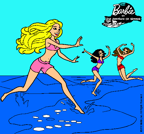 Barbie de regreso a la playa